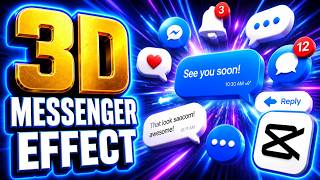 How to Create Stunning 3D Messages Effects in CapCut PC!