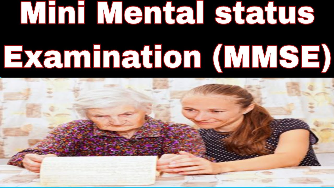 Mini Mental Status Examination || MMSE || Folstein Test - YouTube