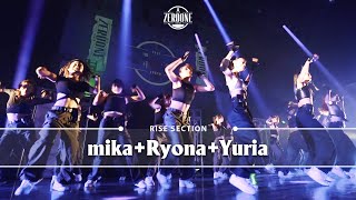 2023.07.31 ZEROONE at CLUB CITTA' / RISE SECTION - mika+Ryona+Yuria