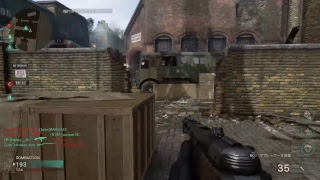 【COD:WW2】ガス子がフレと戦場行くよ♪