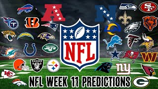 NFL Week 11 Predictions