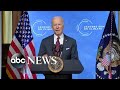 President Biden pledges to cut greenhouse gas emissions by 50%