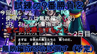 【DQMBV】久々のモンバトがこれですか？【2日目】