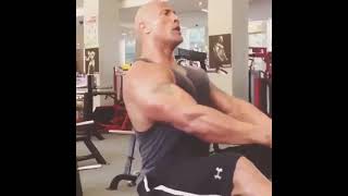 the rock fitness #shorts