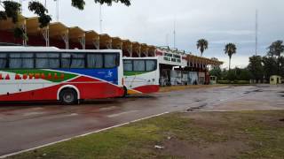 Primero Chaco Saenz terminal colectivo