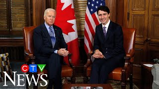 Prime Minister Trudeau says he congratulated U.S. President-elect Joe Biden