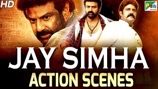 Jay Simha - Best Action Scenes | New Action Hindi Dubbed Movie | Nandamuri Balakrishna, Nayanthara