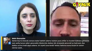 ELİF DÜLGER'İN KONUĞU MAĞUSA ESNAFLARINDAN SERDAR DEMİR