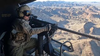 HMLA-167 uses rockets and guns in the desert