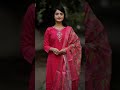 *♦️real modelling pics**premium maslin silk kurti with pant and dupatta