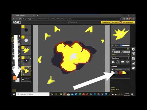 Piskel Explosion Tutorial Youtube