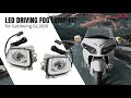 Installation of  VEISUTOR Fog Lamp for Gold Wing GL1800 2012 2017 Accessories