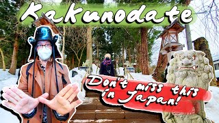 NO ONE VISITS Kakunodate (But you should)!!!! Old Samurai Village in Northern Japan