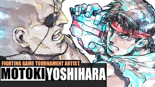 The Energetic Street Fighter Art of Motoki Yoshihara (Breakdown and Analysis)