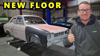 Revive Your Classic : Ultimate Guide to Replacing Floor Pan & Chassis on a MK1 Ford Escort RS2000