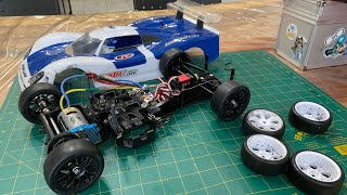 TAMIYA F103GT ON TRACK TEASER