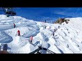 Hardest Ski-Run in the World: Swiss Wall (90%) in Les Portes du Soleil