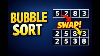 Learn Bubble Sort in Python (Step-by-Step) | Beginners & GCSE Computer Science
