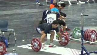 Houston 2015 IWF World Championships training hall snatches