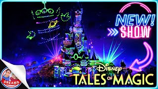 NOUVEAU SHOW NOCTURNE (4K) DISNEY TALES OF MAGIC DISNEYLAND PARIS 2025