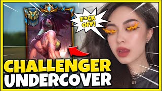 PRETENDING TO BE IRON 4 TROLLING MY E-GIRL DUO (BOOSTING HER) Ft. BasedLilV - League of Legends