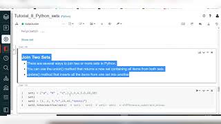 Python For Data Engineering 7 Python sets and Dictionary Full HD