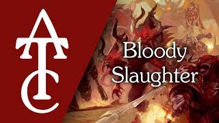 RPG | D\u0026D Ambience - Bloody Slaughter (blood, slashing, cutting, pain)