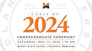 Midland University Undergraduate Commencement 2024