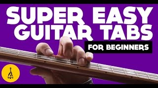 Super Easy Guitar Tabs For Beginner | White Stripes Seven Nation Army Guitar Tutorial