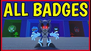 How to get ALL BADGES in SONIC RP MOBIUS MEGADRIVE 2024 Roblox