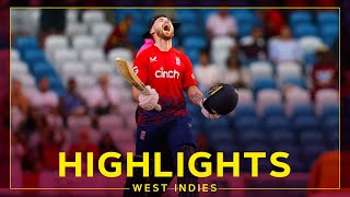 Salt Hits Stunning Century | Highlights | West Indies v England | 4th T20I