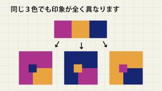 造形tips／配色における面積比