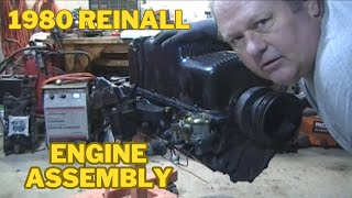 1980 Reinell Boat Project-Engine Assembly-Oil Pan, Heads and Intake