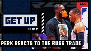 'LeBron James needs Russell Westbrook' - Kendrick Perkins reacts to the Lakers trade | Get Up