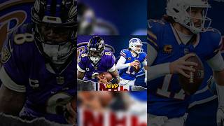 MVP Game! Allen Or Lamar? #joshallen #lamarjackson #bills #ravens #nfl #Super Bowl