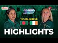 Highlights | Bangladesh Women Vs Ireland Women | 1st ODI | T Sports