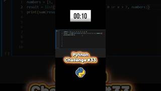 Can You Solve This Python Lambda Puzzle? 🐍 #PythonChallenge