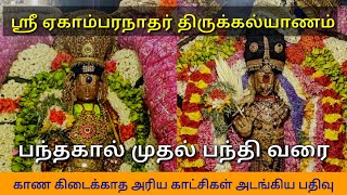 ஸ்ரீ ஏகாம்பரநாதர் திருக்கல்யாணம் / Sri Ekambaranathar thirukalyanam