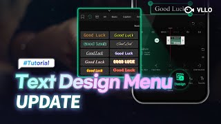 UPDATE | Text Design Menu |자막 내용은 유지한 채로 디자인만 교체하는 법