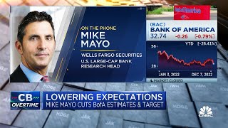 Wells Fargo's Mike Mayo still bullish on Bank of America, despite lowering expectations