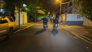 Recorrido de la policia en barrio de san francisco de macoris