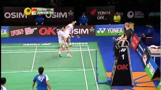 F - MD - Cai Yun / Fu Haifeng vs Jung Jae Sung / Lee Yong Dae - 2011 Yonex Denmark Open