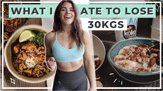 🍌What I Ate In A Day To Lose 30kgs & Tips For A Eating In a Calorie Deficit // Simple & Tasty Meals