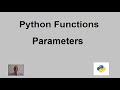 Python function parameter | default parameter