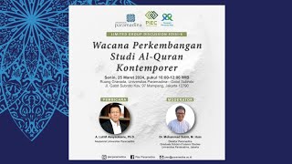 studi al Quran kontemporer || Luthfi Assyaukanie, Ph. D