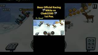 International Boss official Racing || Nikita vs Chaki 2580 || Hill Climb Racing 2 || 🔥🔥🔥WIN🔥🔥🔥