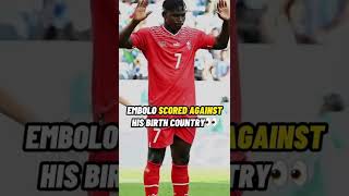 Respect Embolo🇨🇭scored \u0026 didn’t celebrate❤️ #embolo #switzerland #cameroon #football #futbol #soccer