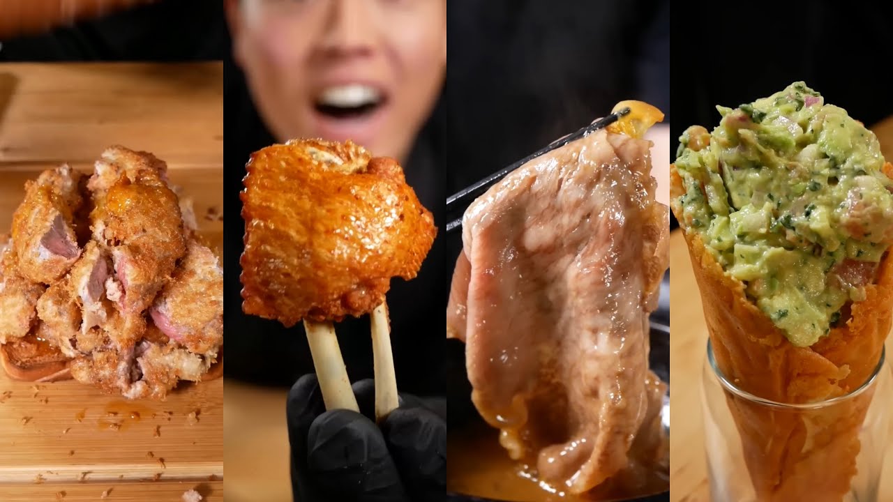 Asmr Food And Eating Compilation Youtube