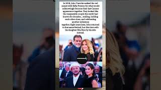 💫 John Travolta's Emotional Cannes Return: From Kelly Preston to Daughter Ella#fyp #fypage #ytshorts