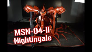 RE/100 MSN-04-II Nightingale - Timelapse Build (Bandai Namco - Gunpla)